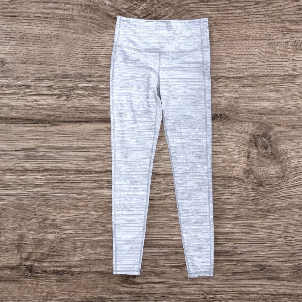 ATHLETA High Rise Chaturanga Jacquard Tights Leggings Size S